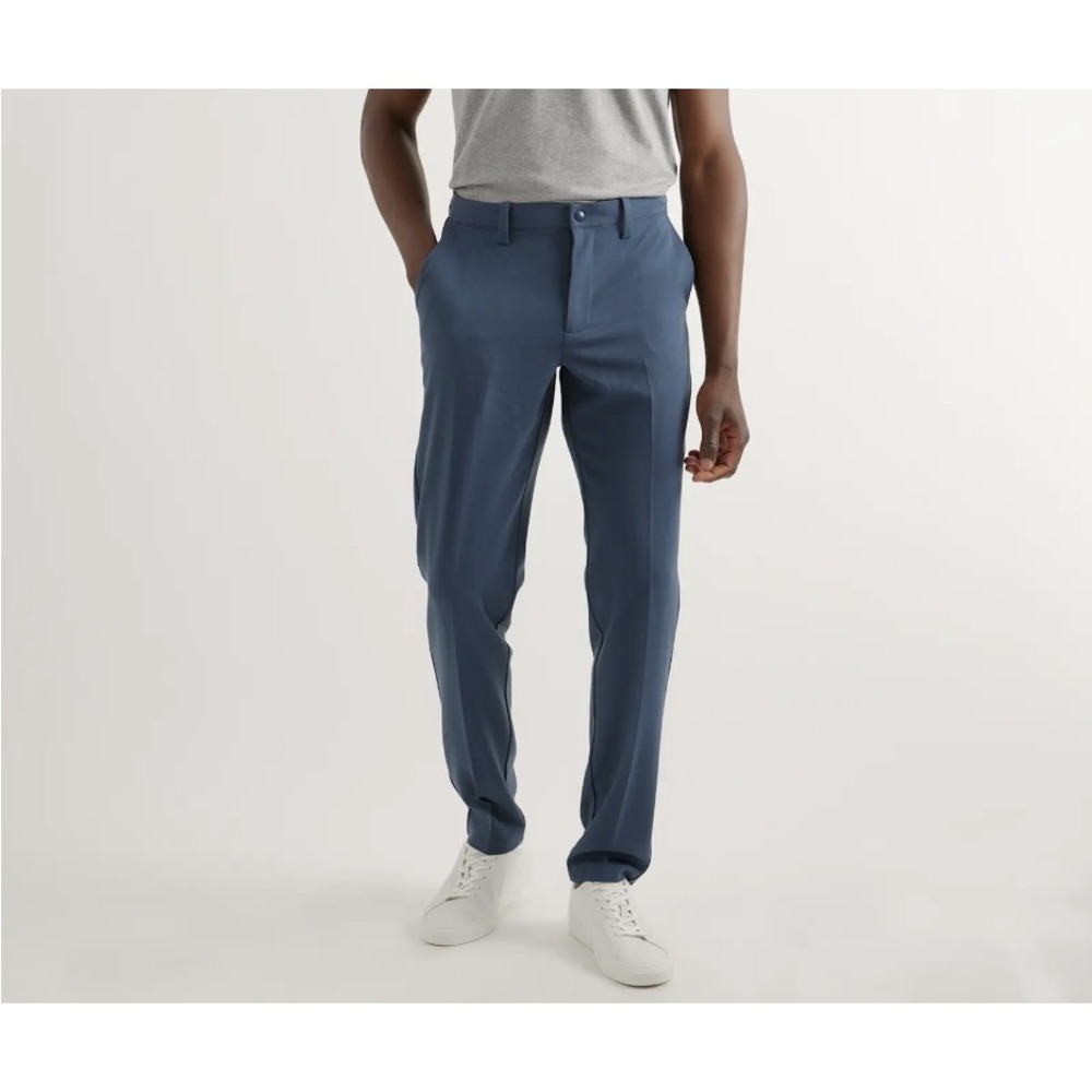 Quince Men's Blue Chinos